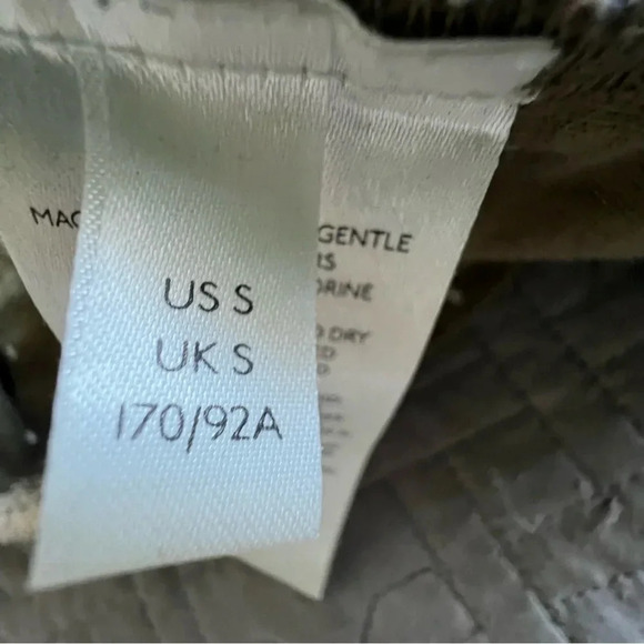 Anthropologie Maeve Venezia Textured Lace Olive Green Size‎ Small - Picture 11 of 13